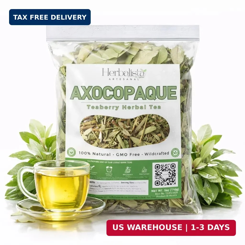 NEW Viral Axocopaque Tea 5oz (141g) – Better Value! | Tearberry Herbal Tea – 40+