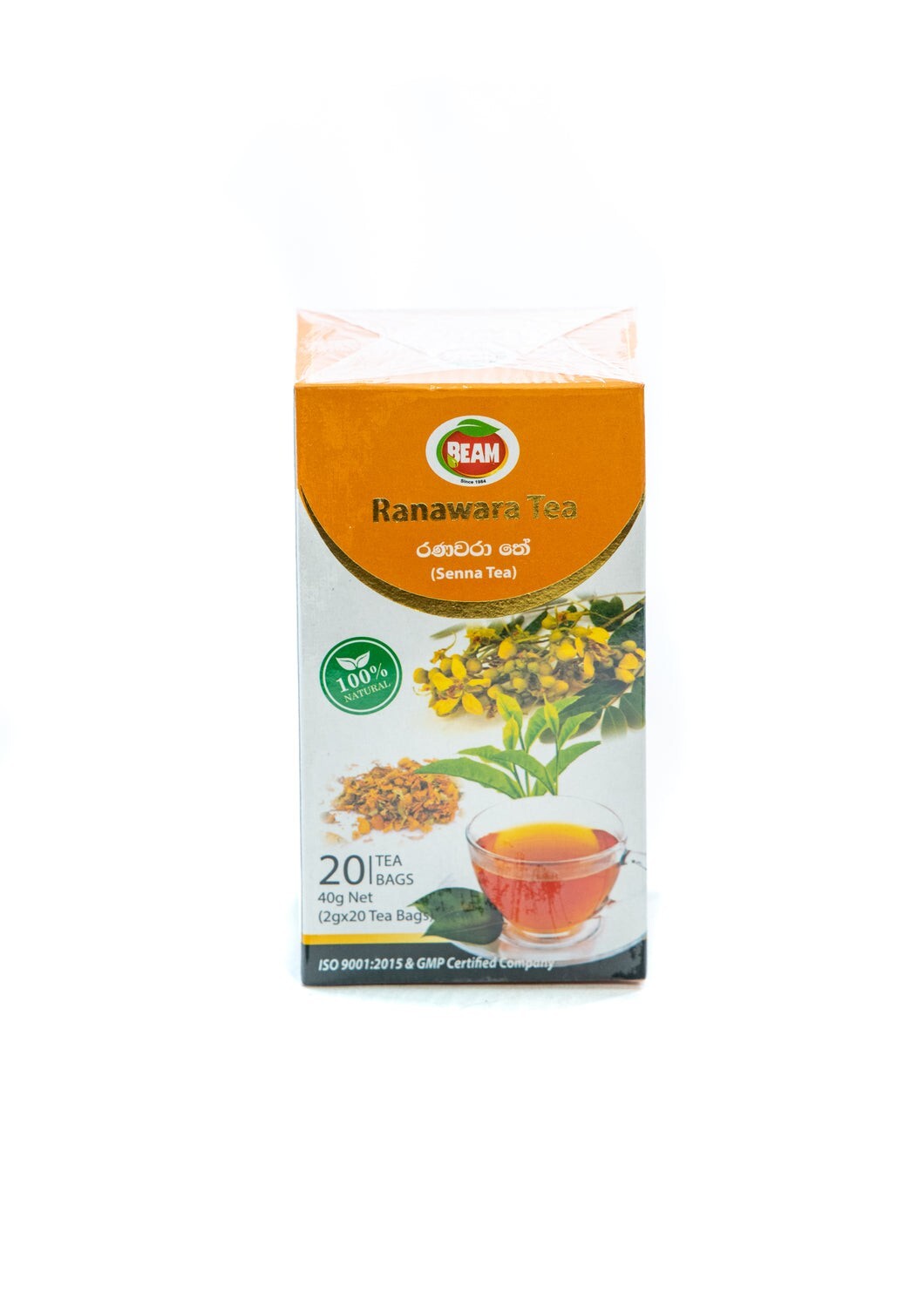 SENNA TEA 100% Natural Laxative Colon Cleansing.