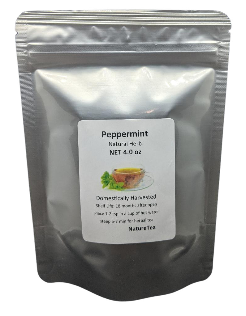 Peppermint – 2 oz – Dried Mentha piperita Loose Leaf Domestically Harvested