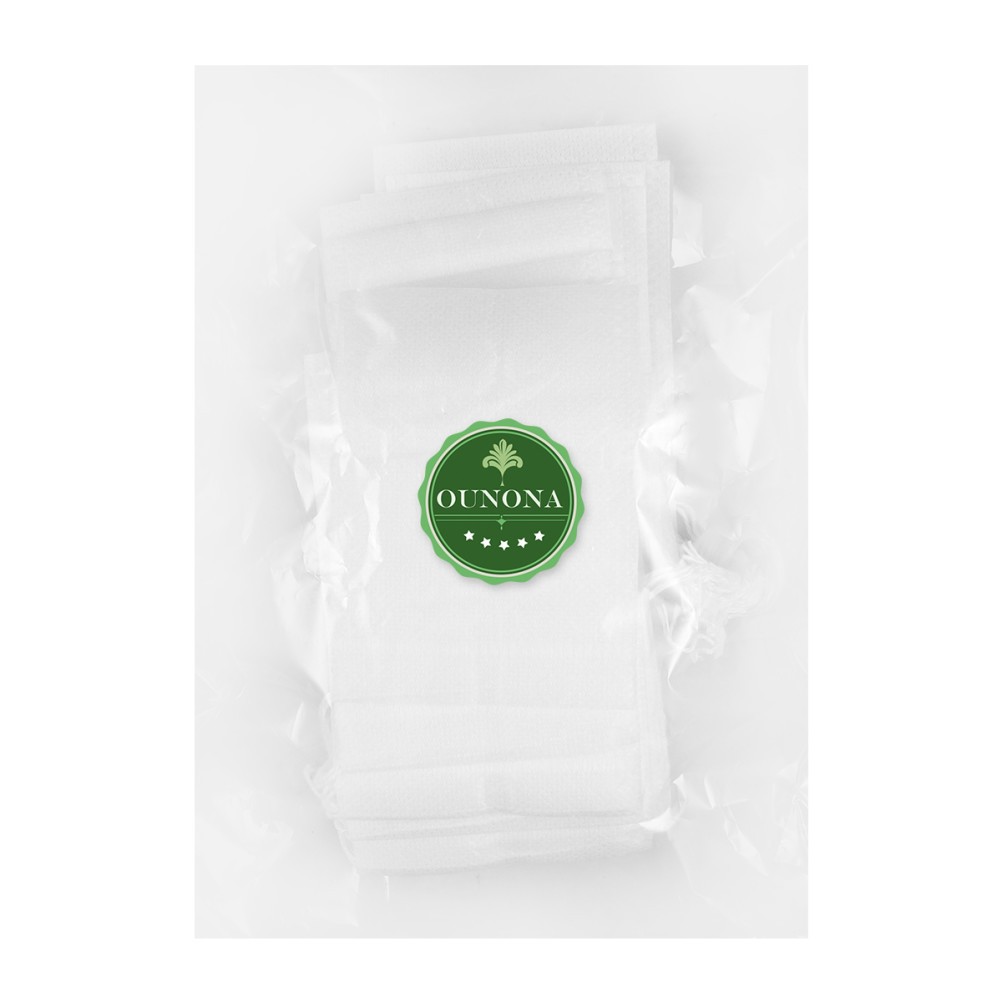 100 Pcs Drawstring Tea Filter Bags Non Woven Empty Bags for Loose Leaf Tea
