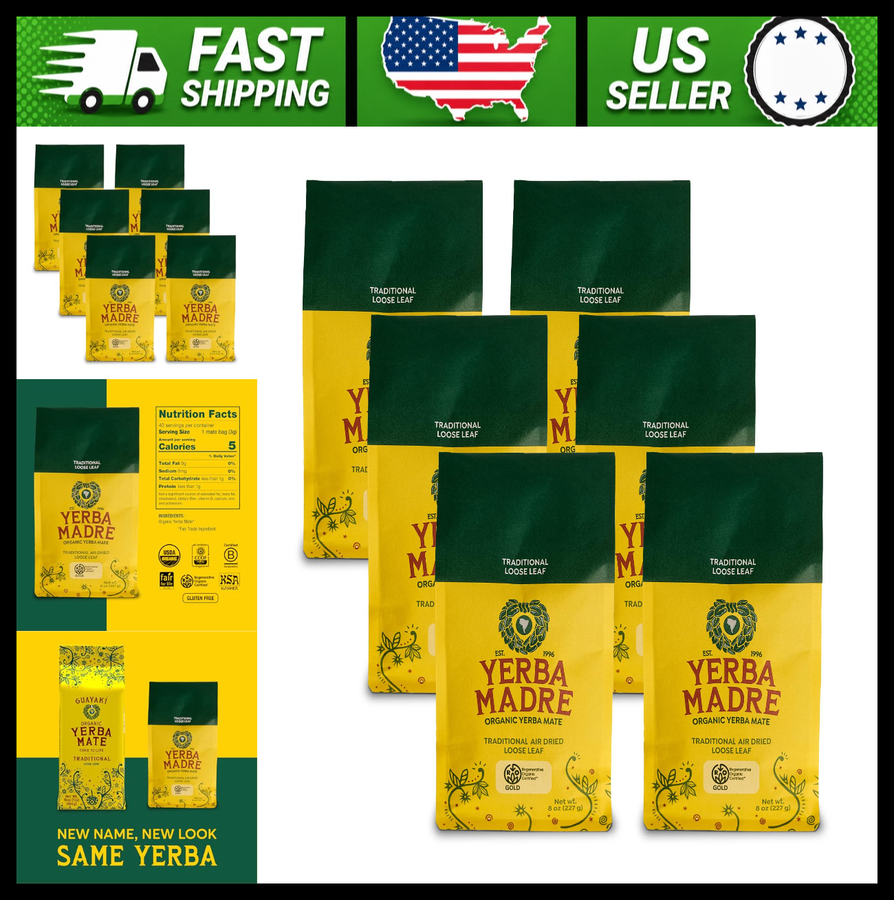 Yerba Madre Organic Loose Leaf Yerba Mate