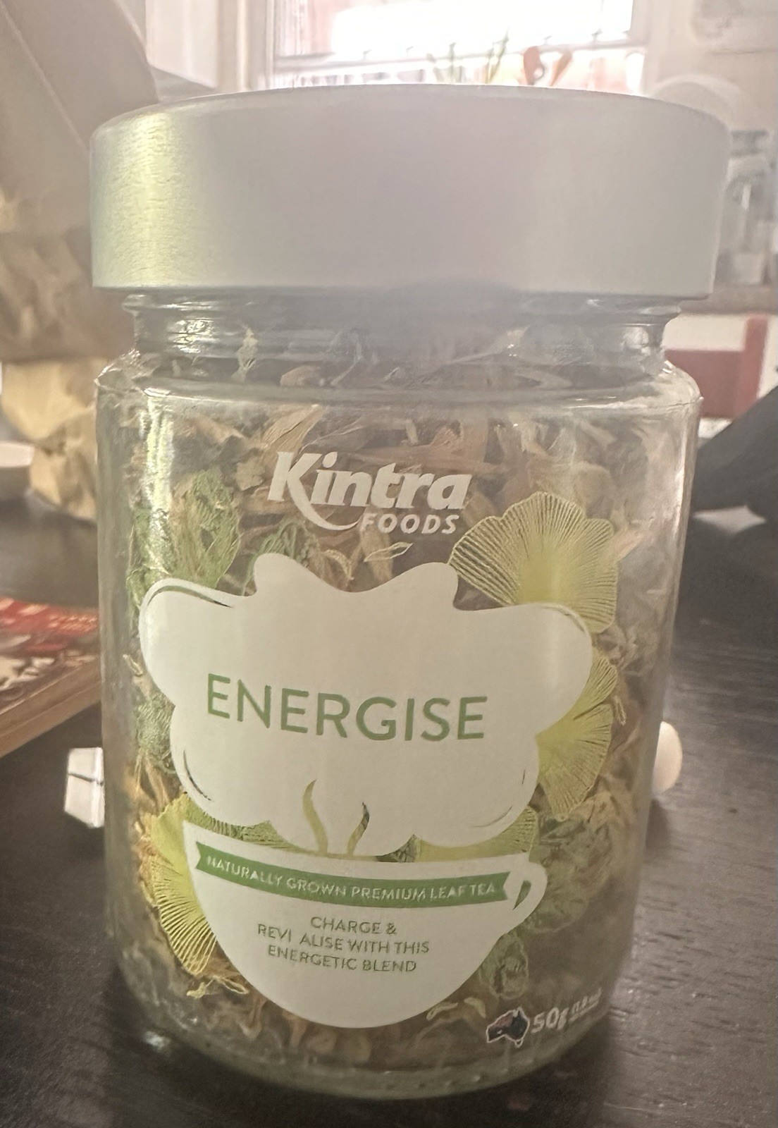 KINTRA FOODS Loose Leaf Tea Energise 50g