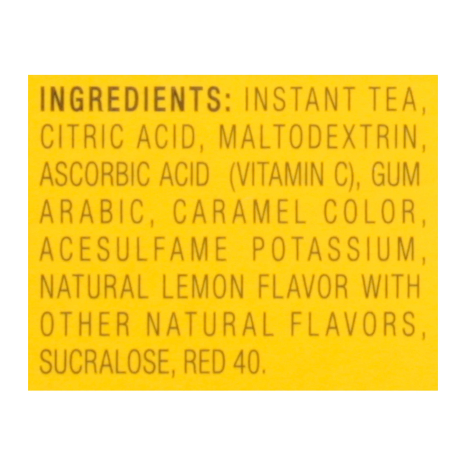 4C Totally Light Natural Lemon Iced Tea Mix, 24Ct