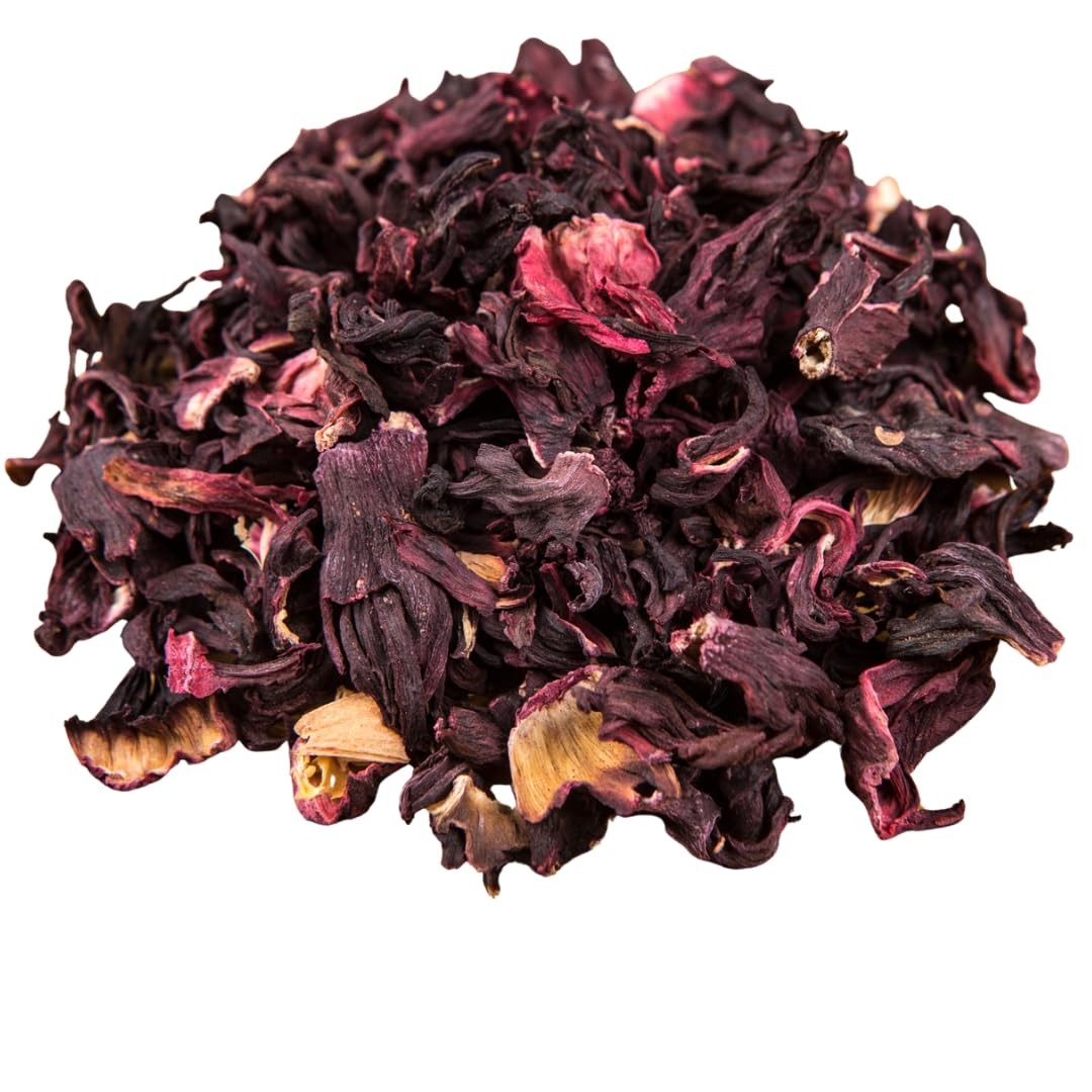 Dried Hibiscus Flowers _ 1lb Whole Petals, Flor de Jamaica- by…