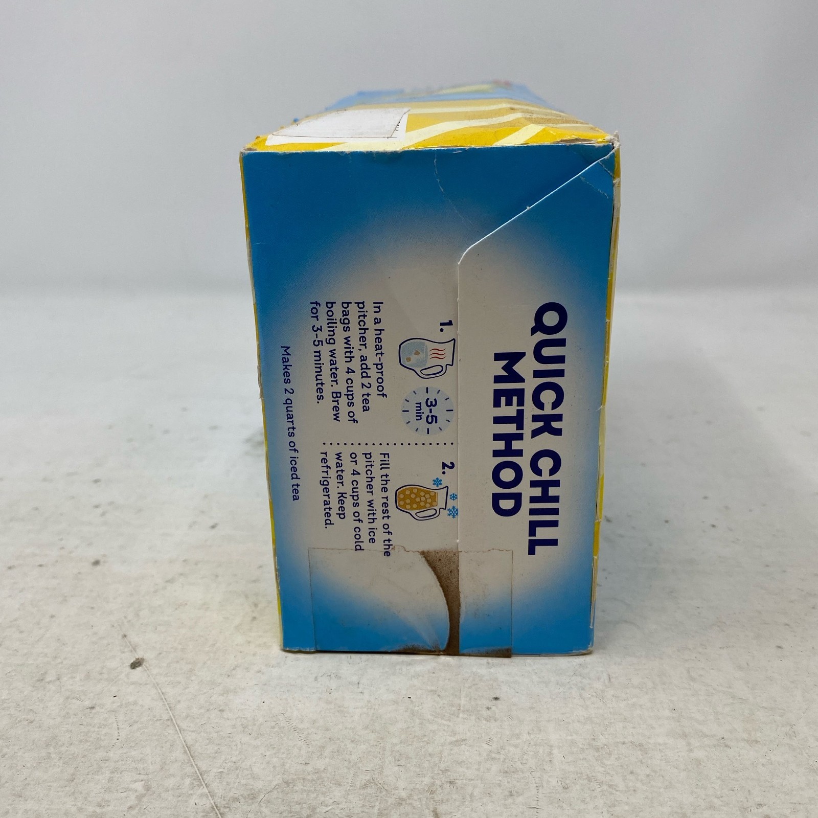Lipton Iced Black Tea Bags, Family Size 48ct (12 oz)
