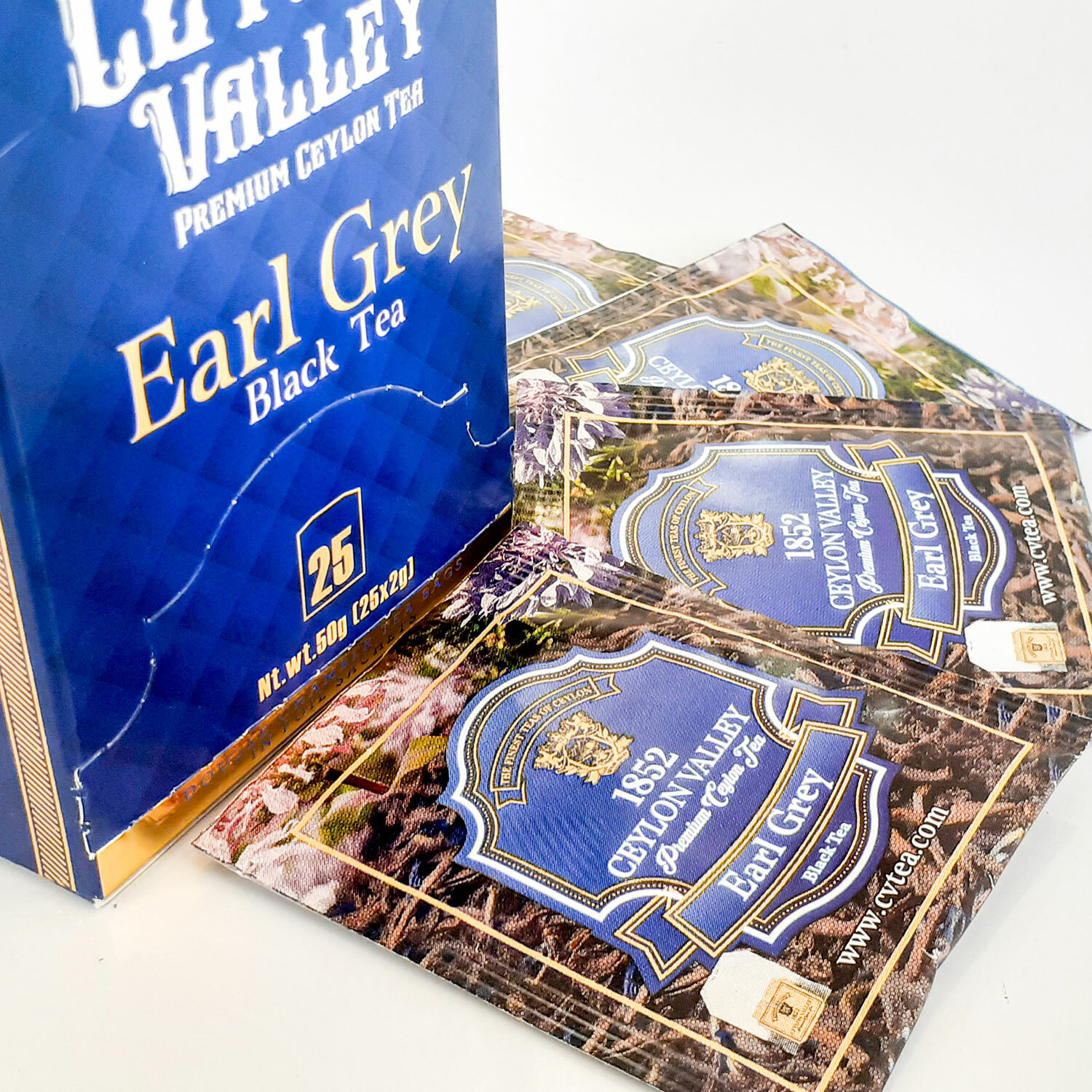 FRESH STOCK Ceylon Earl Grey – Double Chamber Black Tea Blend – Nice 4Boxes Pack