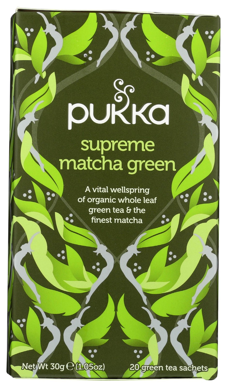Pukka Supreme Green Matcha Tea 20 Count Organic Healthy Antioxidant Blend