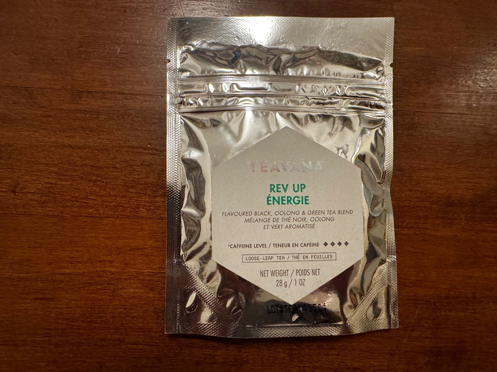 Teavana Tea, Discontinued Loose Leaf, New, Rare! 3 one ounce silver unopened bag