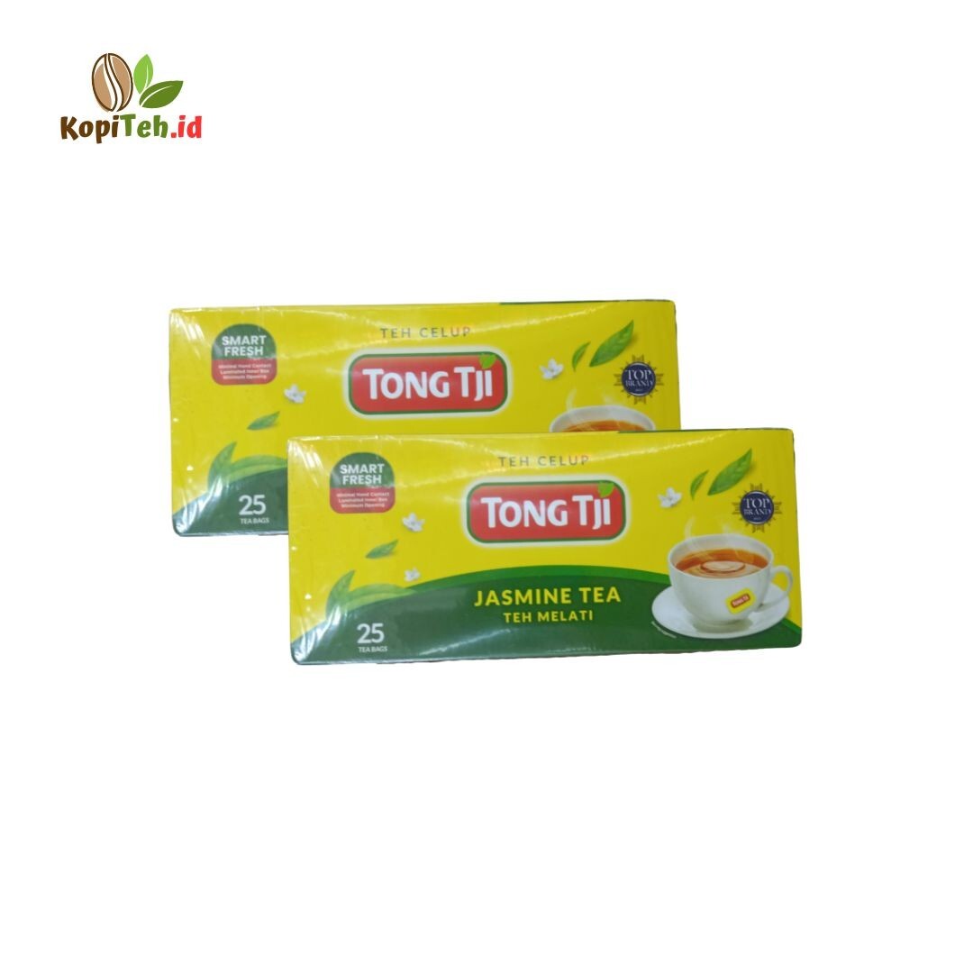 2x 25 Bags Teh Celup Tong Tji jasmine tea from Indonesia