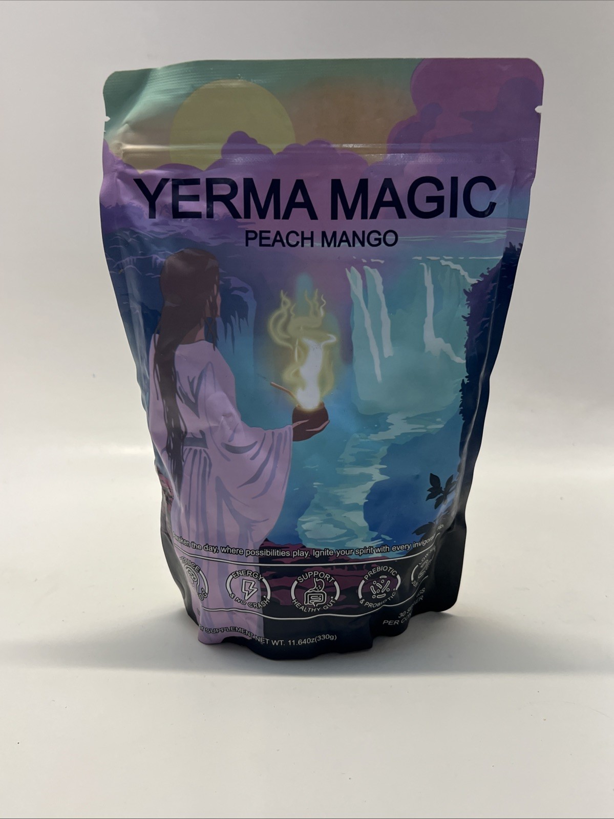 2x Yerma Magic Peach Mango 30 Servings Each 3-in-1 Exp 04/27