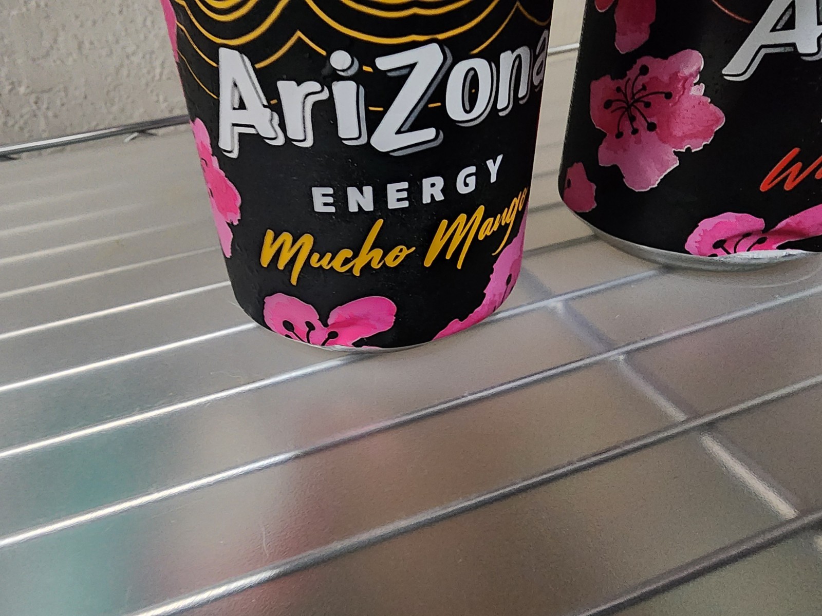 AriZona Tea Energy – Mucho Mango & Watermelon – 500mL *Collectible Cans*