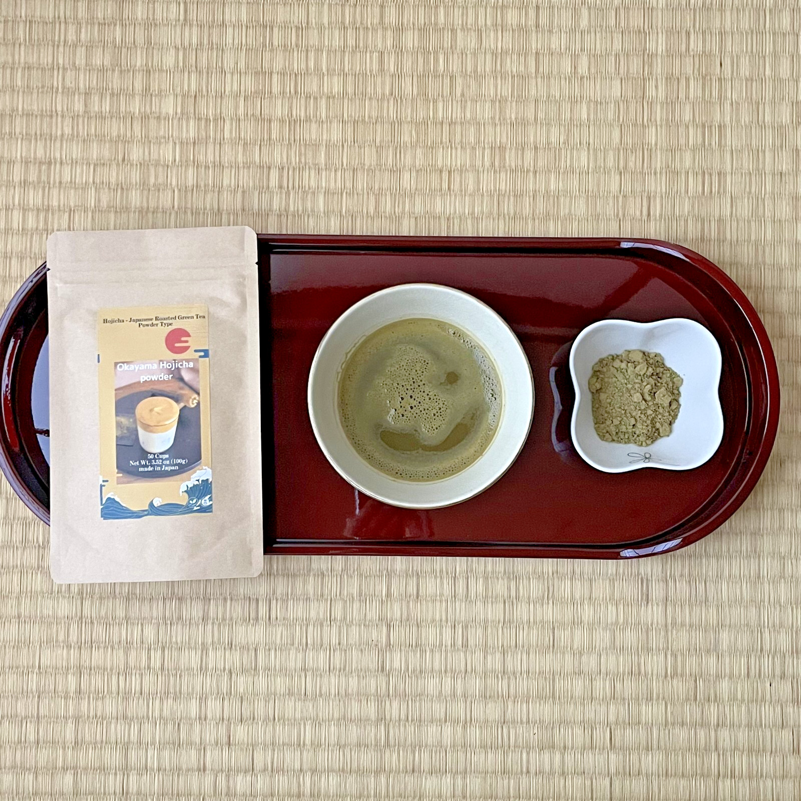 Auction | Spring sale | Pure Japanese Hojicha Powder | 100g |