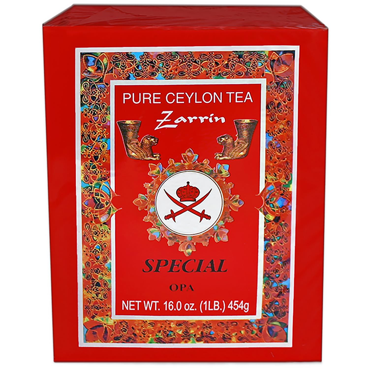 – Pure Ceylon Tea OPA, Orange Pekoe A, 1LB (454G), Loose Leaf Tea