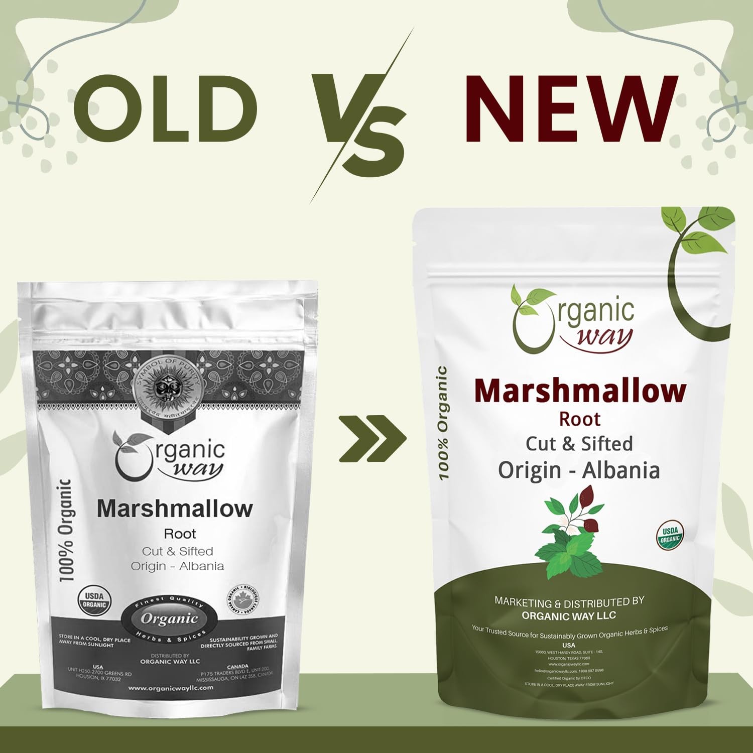 Marshmallow Root | Herbal Tea (Althaea officinalis) Cut & Sifted – European W…