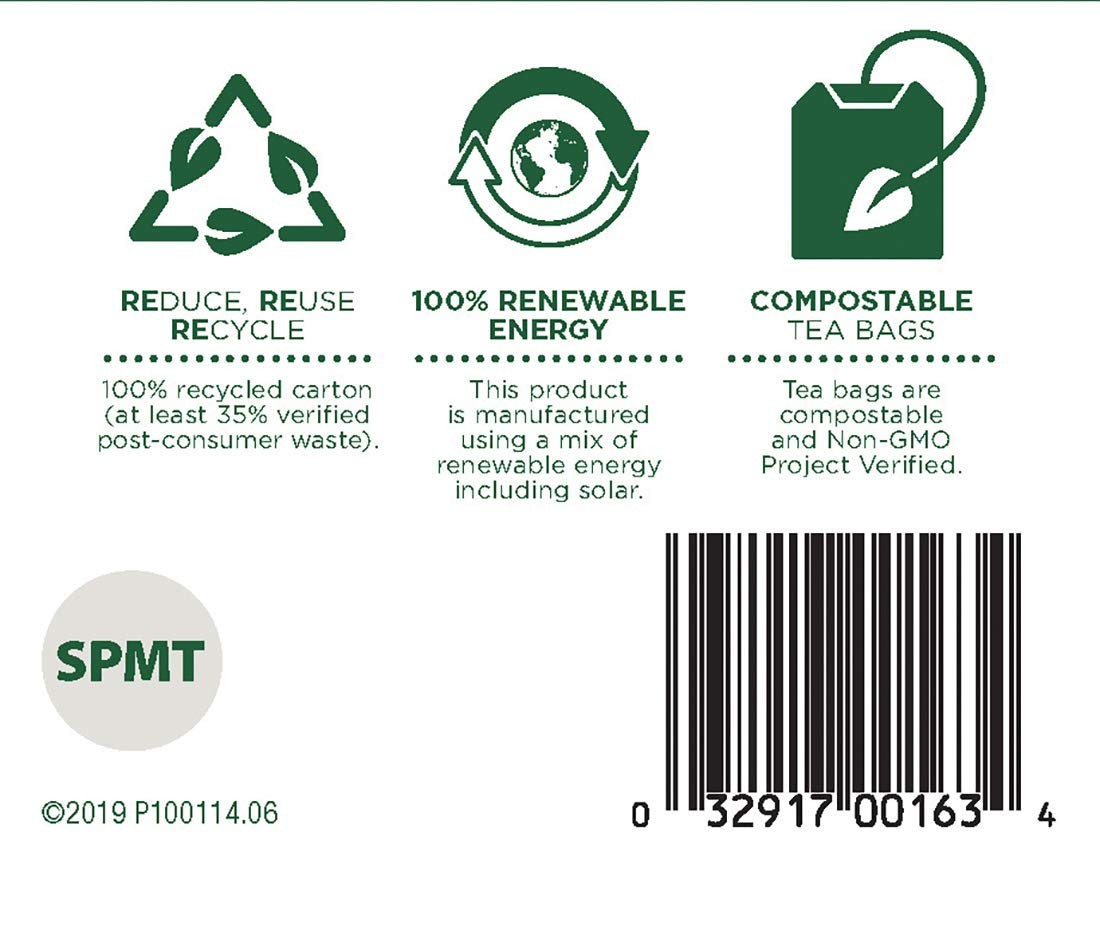 Traditional Medicinals Organic Spearmint Herbal Tea, Healthy & Refreshing, (Pac