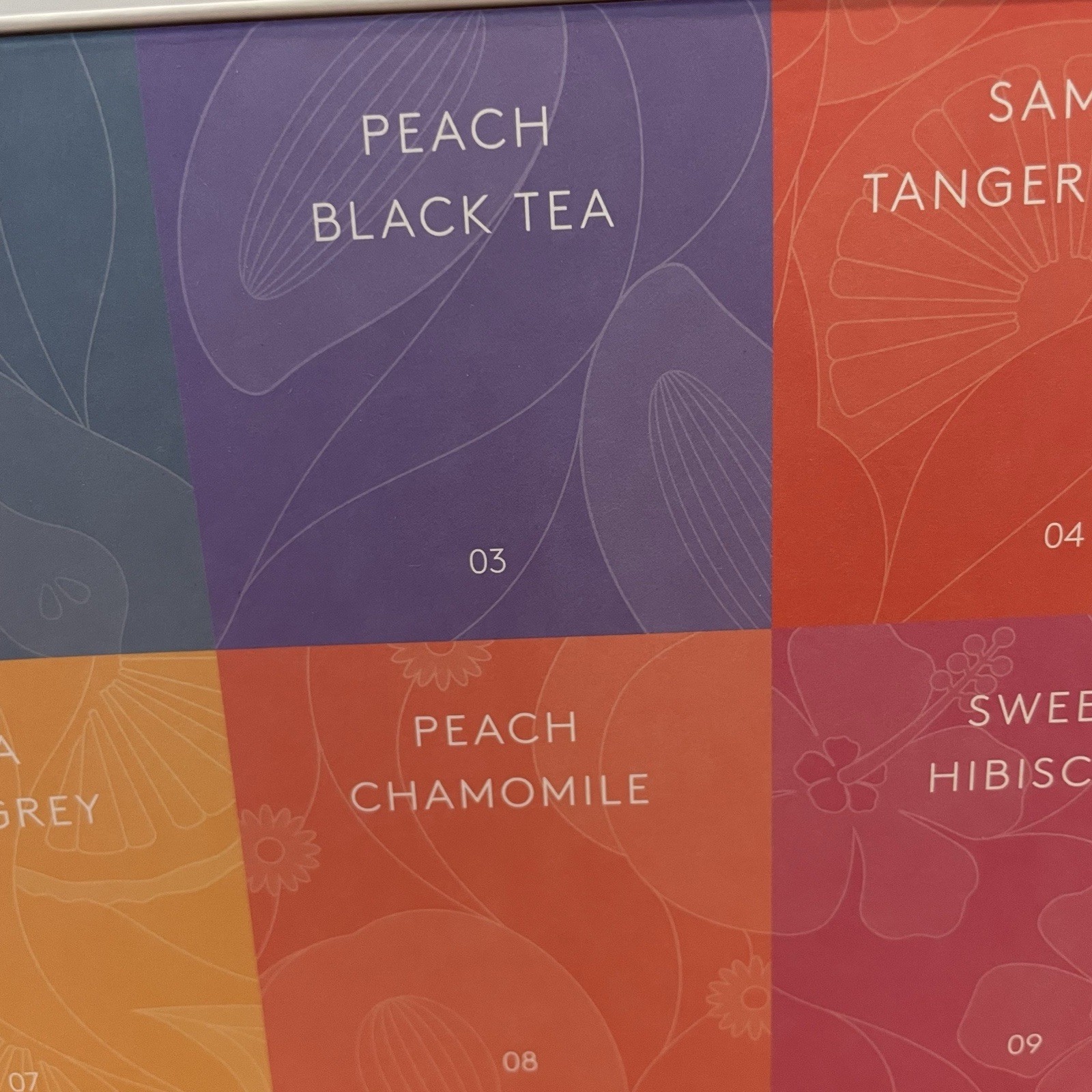 Osulloc Premium Tea Collection Assortment Jeju Green, Pear, Peach, Tangerine