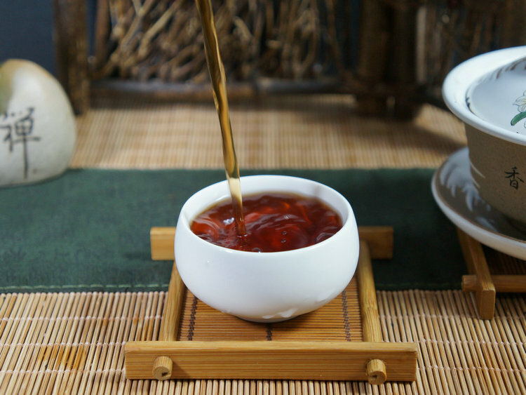 Liu Pao Brick Tea Guangxi Aged Liu Bao Tea Black Tea Dark Tea 250g
