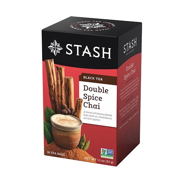 Stash Double Spice Chai Black Tea – 18 tea bags