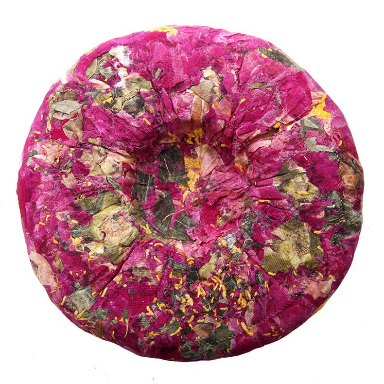 Premium Dried Floral Tea Cake Blooming Peony Scented Herbal Drink 200g