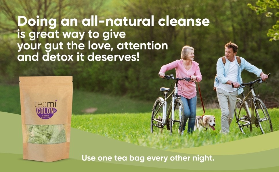 ® Colon Cleanse and Detox Tea for Men & Women | 30 Day Supply