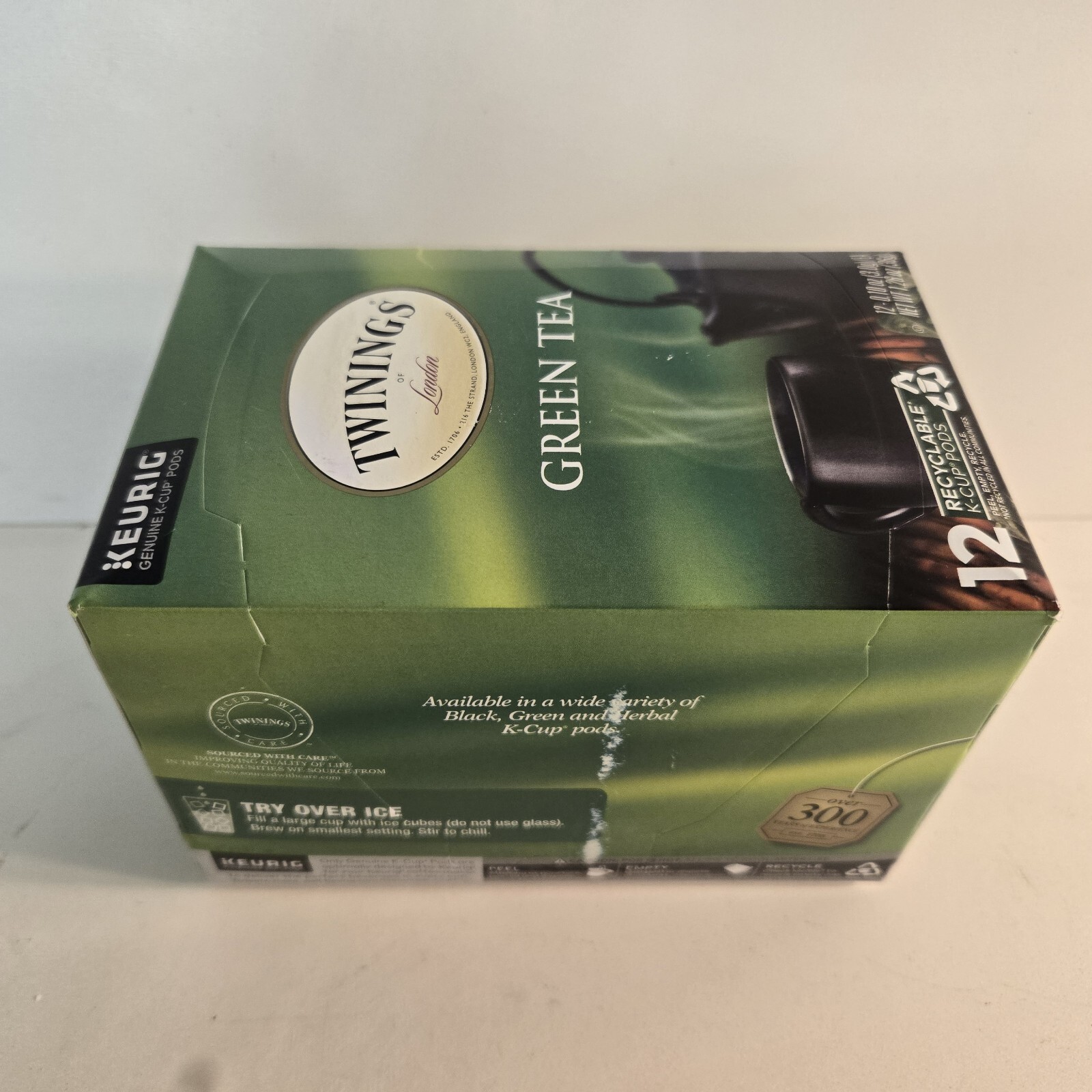 Twinings of London Green Tea K-Cups for Keurig, 12 Count Per Unit