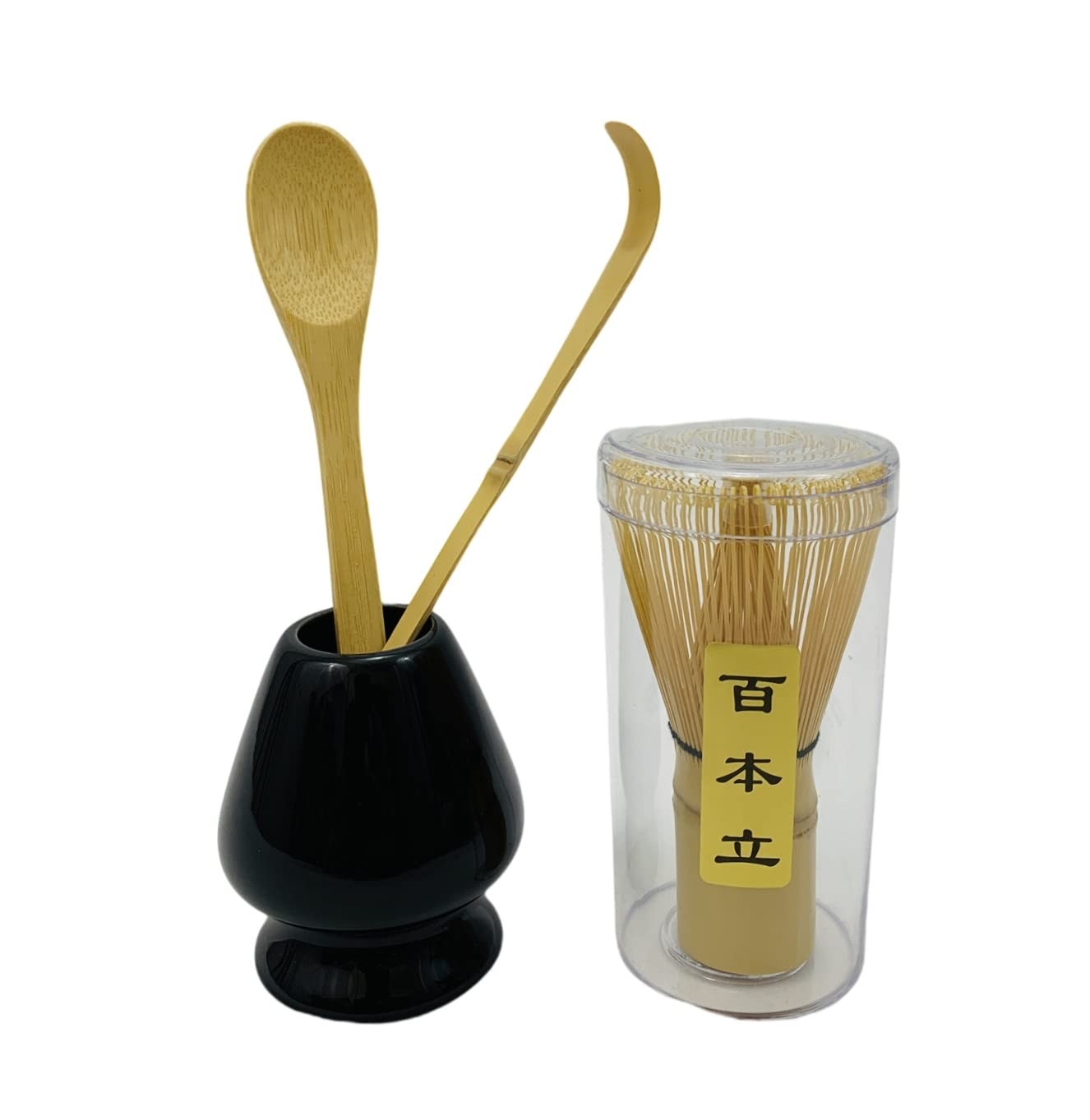 JapanBargain 4727 Matcha Whisk Set Japanese Chasen Bamboo Whisk Tea Spoon and…