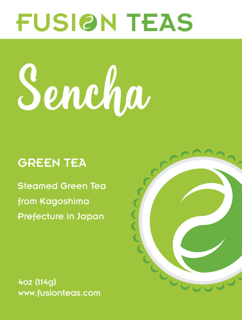 Sencha Green Tea – Organic Japanese Loose Leaf – Fusion Teas