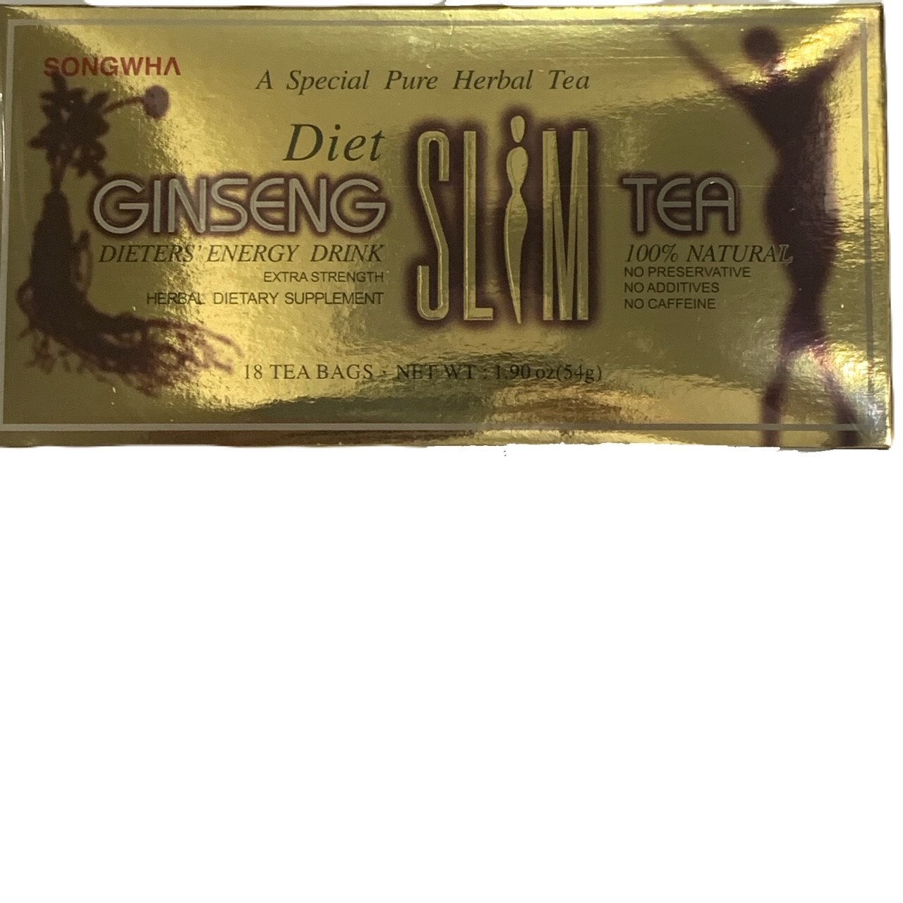Songwha Extra Strength Diet Ginseng Slim Herbal Tea for Weight Loss 36 Bag Korea