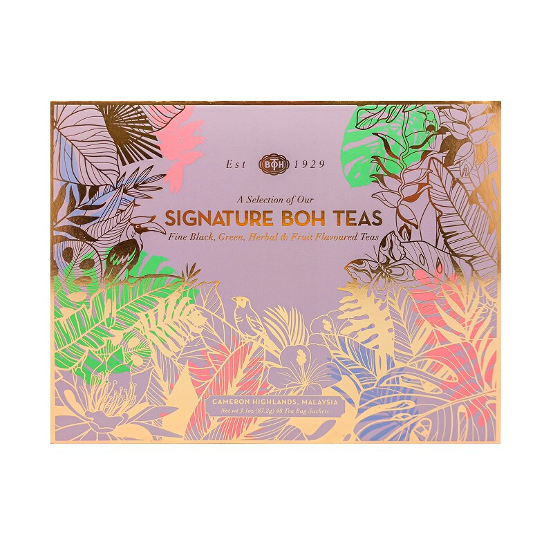 Tea BOH Signature Unique Flavours and Aromas 1 Box x 48 Sachets – DHL
