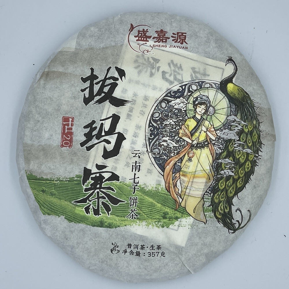 Pu-erh tea,2020,盛嘉源 SHENG JIA YUAN,拔瑪寨 Pama Village ,357g,Raw