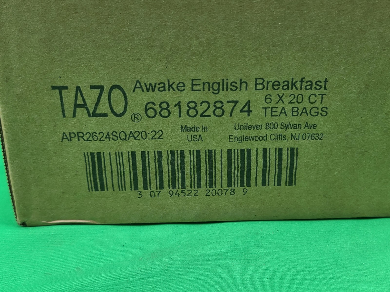 120-Ct Tazo Awake English Breakfast Black Tea BB 04/26/2024