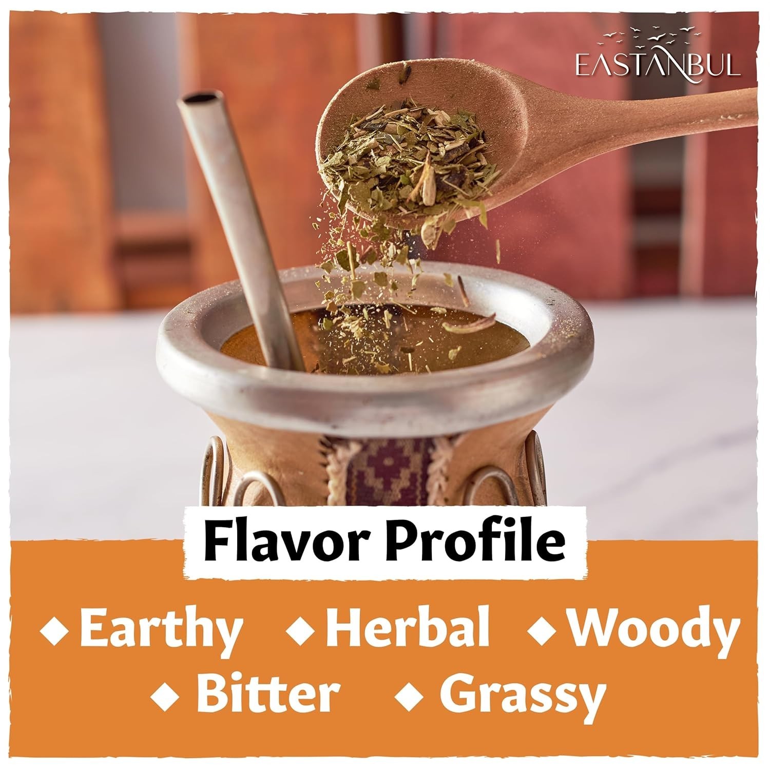 Energizing Yerba Mate Tea 2.8oz Loose Leaf – Caffeinated Coffee Alternative