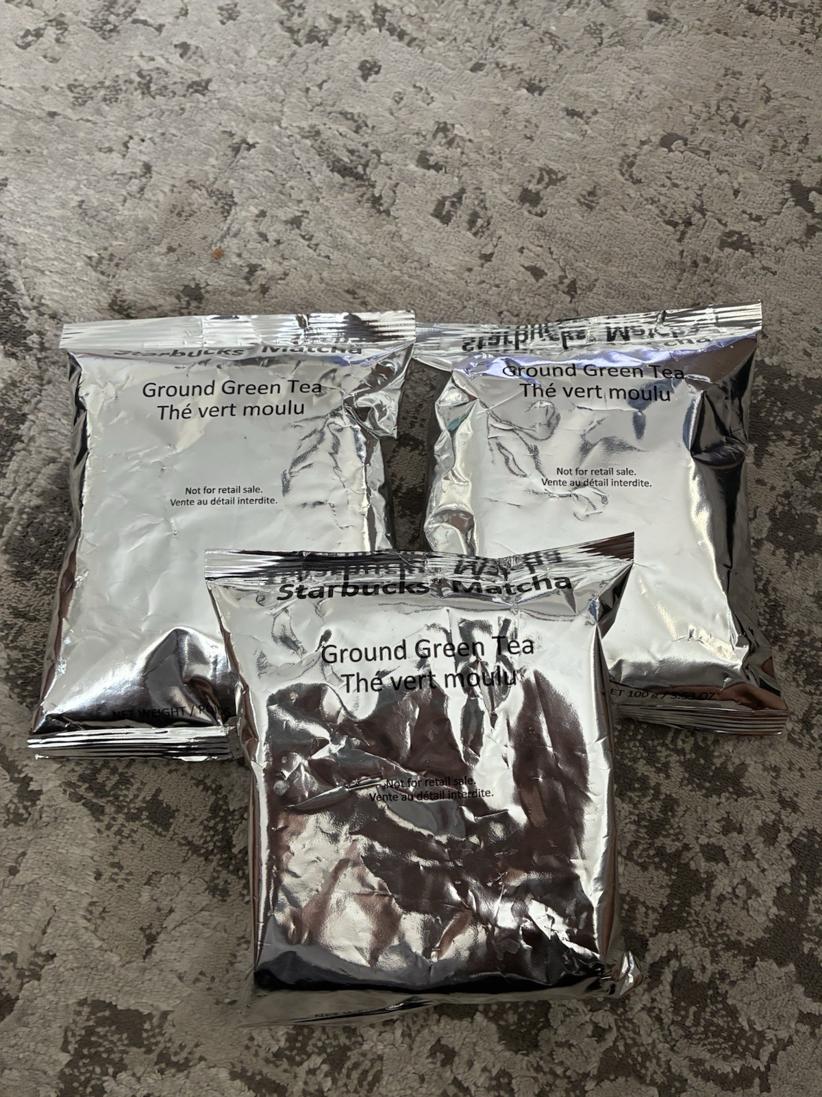 ⭐️bucks Matcha Ground Green Tea Powder x3 Bags