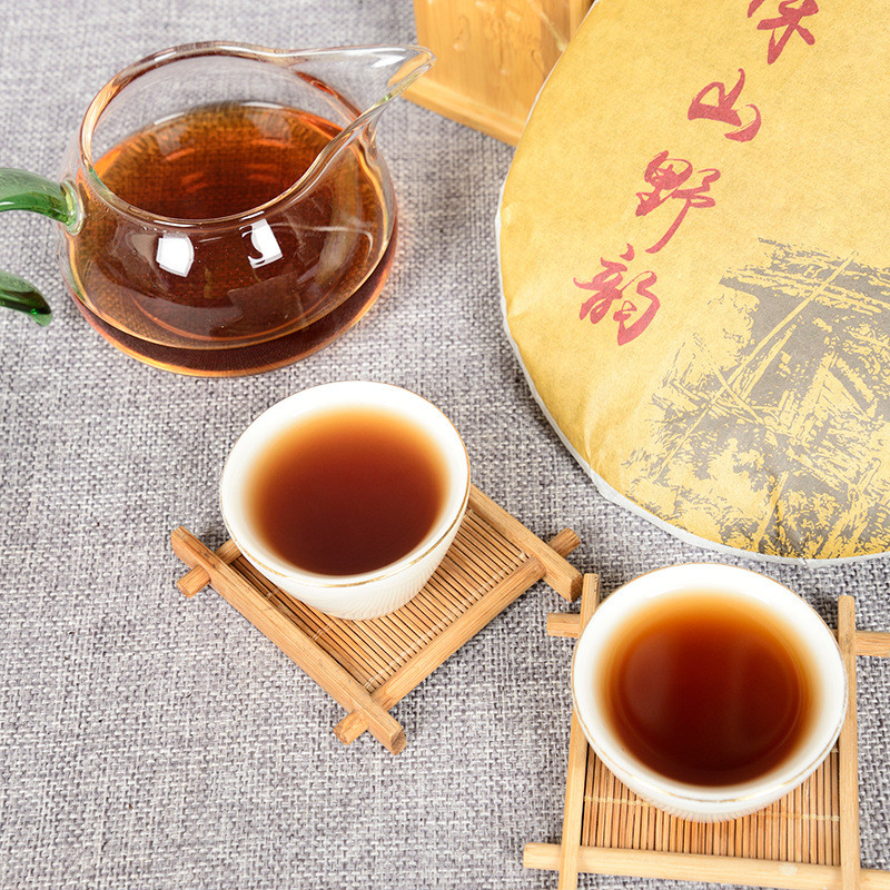 Pu’er Tea Ripe Yunnan Wild 357g Cake Natural Healthy Premium