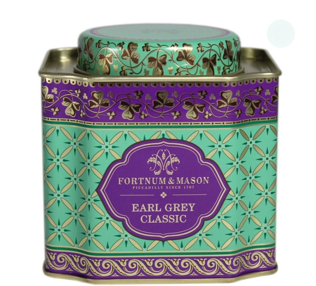Fortnum & Mason Famous Teas Earl Grey Classic – 1 Can 4.4 Oz | EXP 04/2028