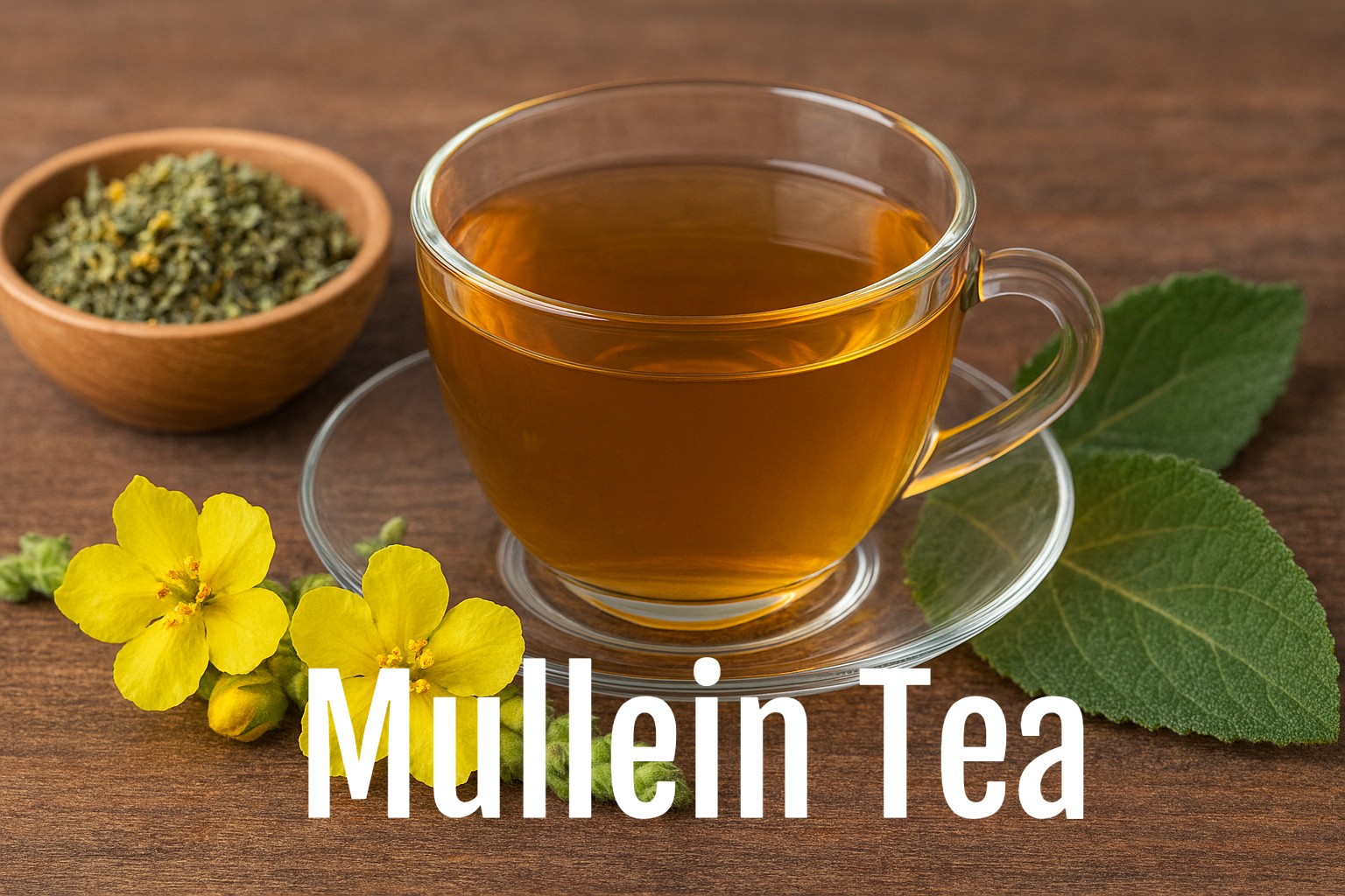 Mullein Tea – Lung & Respiratory Support | Herbal Wellness Tea
