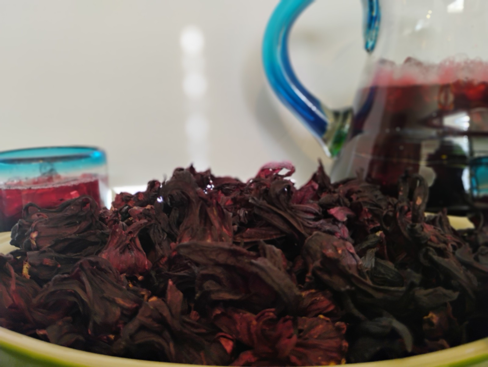Premium Dried Hibiscus Tea, Roselle, Flor de Jamaica, Sorrel, USA Grown, 1 lb.