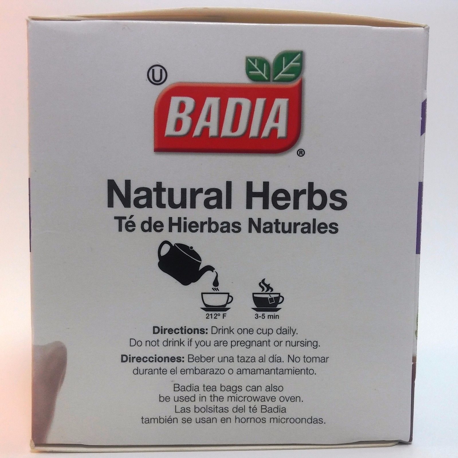 Badia-Natural Herbs Slimming/Slim Tea Lose Weight Detox(2 Packs) 50 tea bags