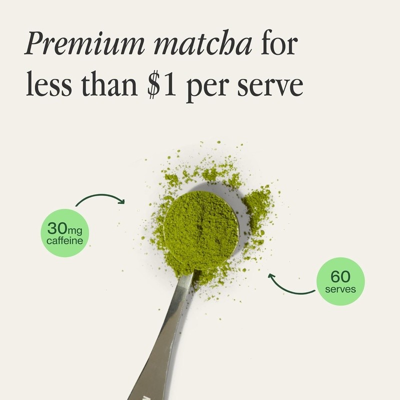 Organic Strawberry Matcha Powder Ceremonial Grade Gluten Free Vegan Energy Drink