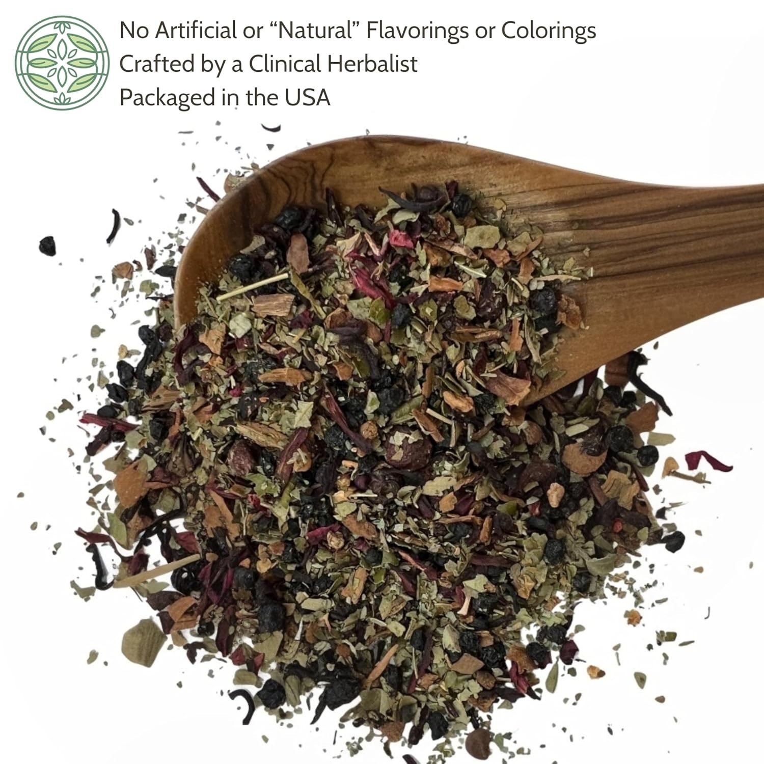 Organic Heart Calm Tea 4 oz. 113g, Blood Pressure Tea to Maintain Healthy Pre…