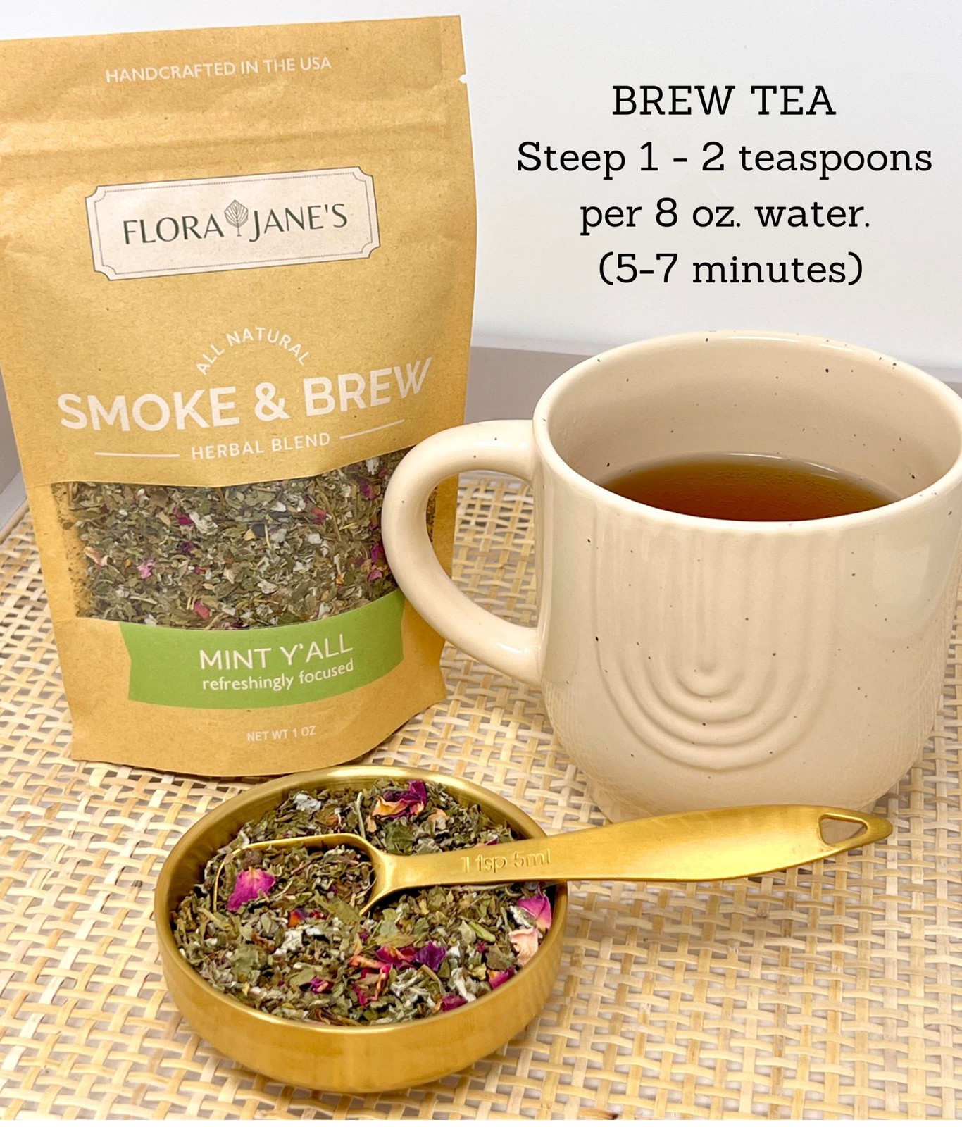 Herbal Blend for Smoke and Tea – Smoke & Brew Sweet Dreams for Relaxation and…