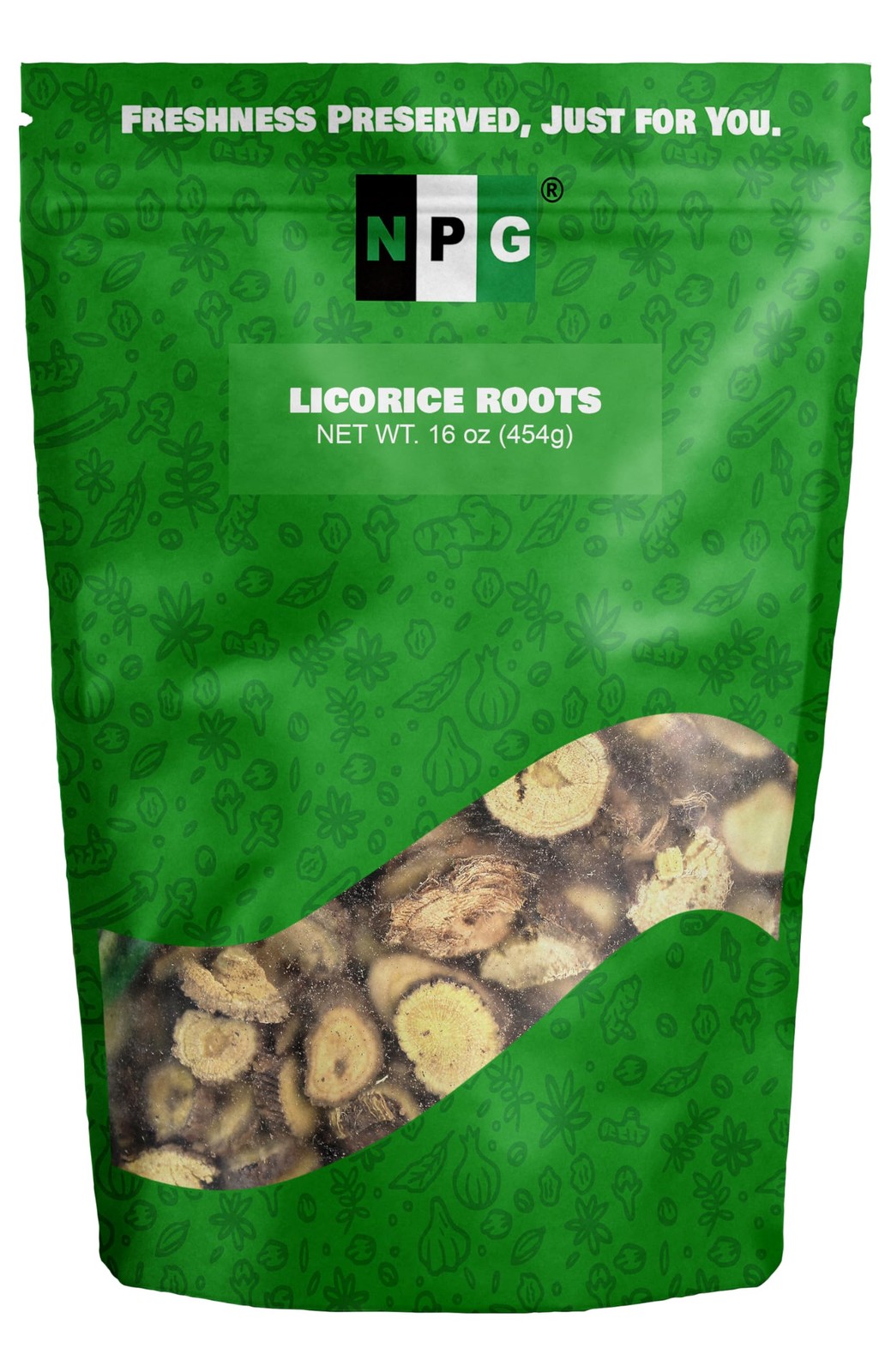 NPG Licorice Root Slices 16 Oz, Gan Cao Slice Root for Home Tea, Traditional …