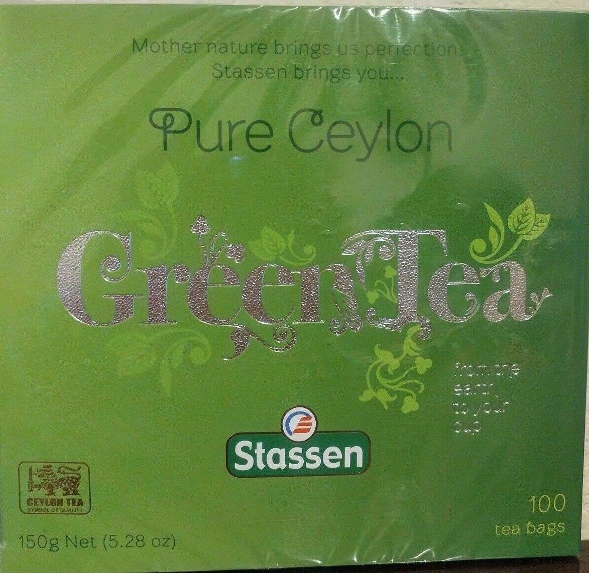 New Stassen Pure Jasmine Green Tea 100 Tea Bags Quality #1 FREE SHIPPING