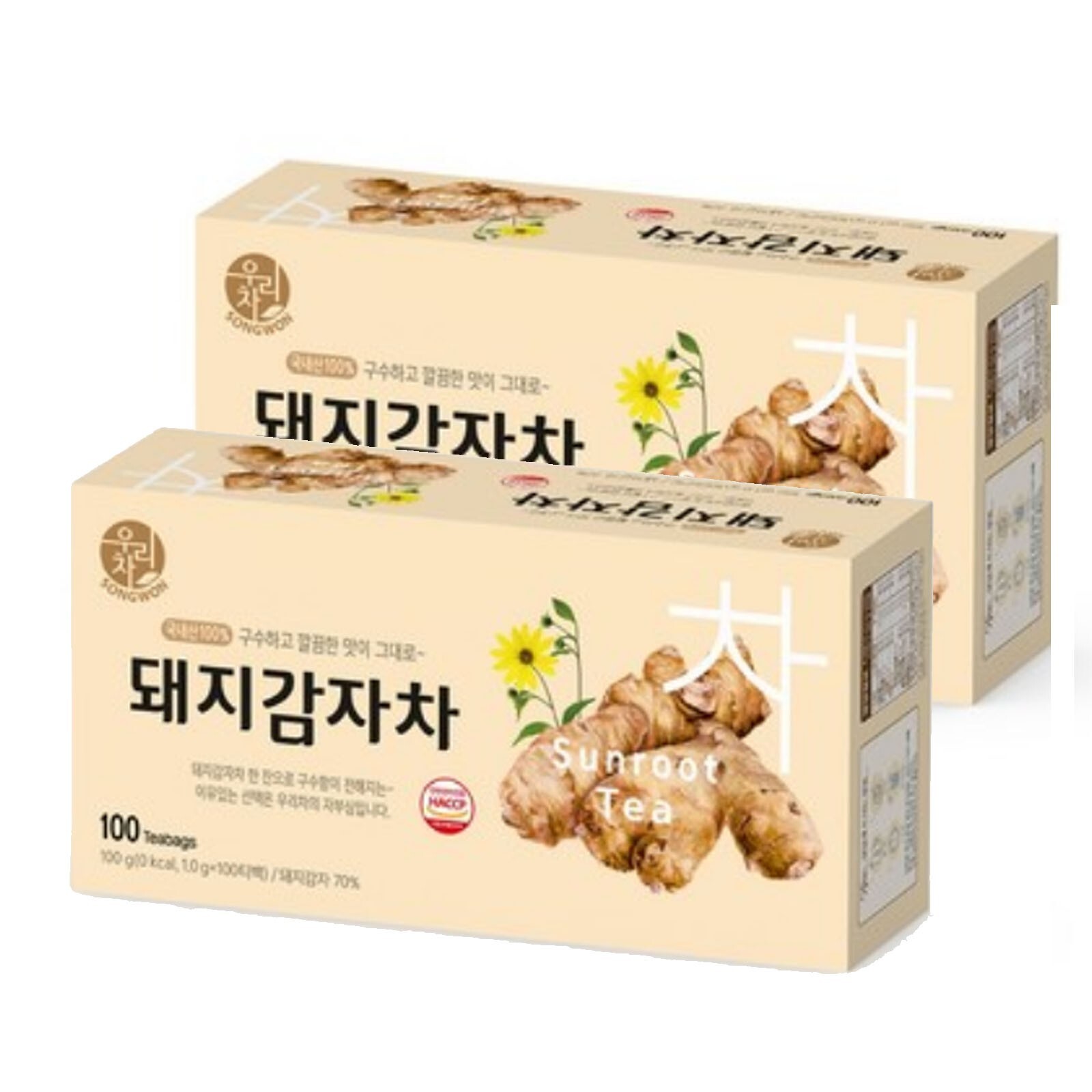 Korean Songwon Sunroot Tea 200 Tea bag Free Shipping wt Tracking