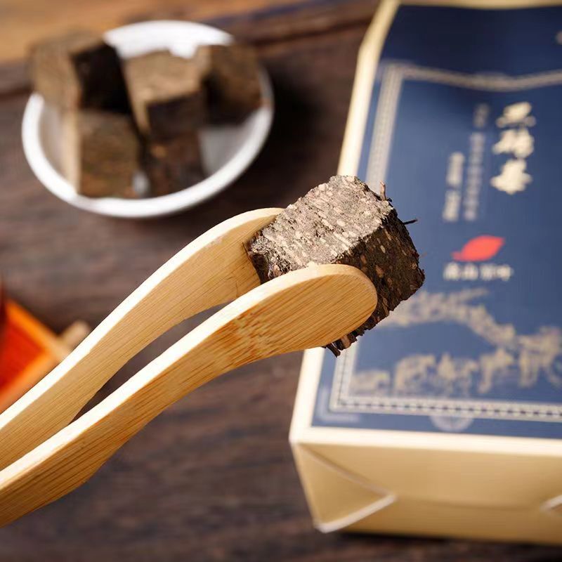 250g Organic Anhua Dark Tea Brick Chinese Black Tea Herbal Energy for Men Women