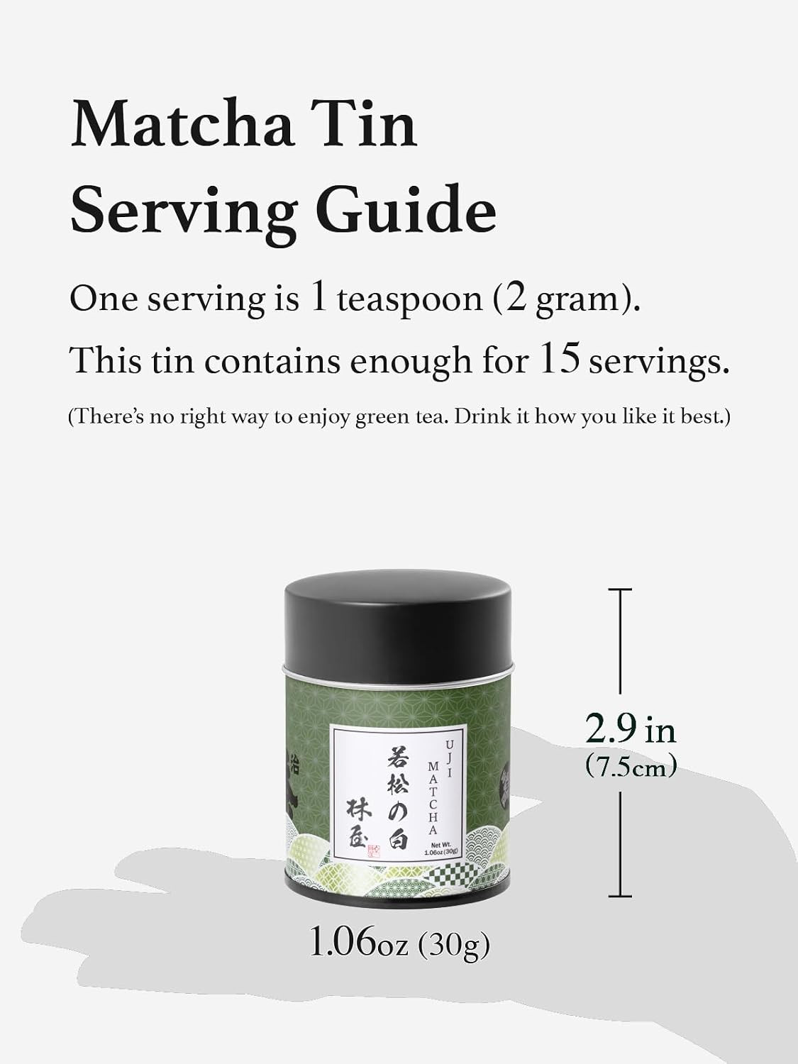 Matcha Powder – Wakamatsu – Kyoto Uji Ceremonial Grade, First Harvest Authentic