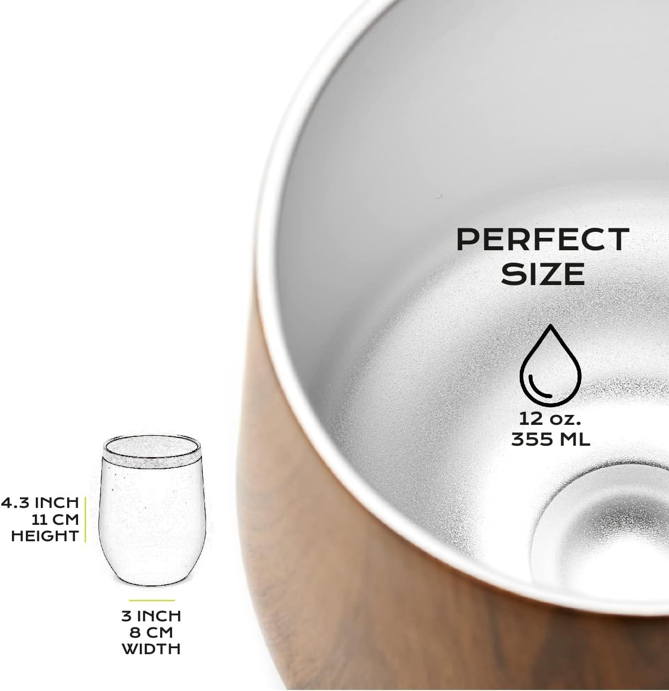 Multifunctional Stainless Steel Yerba Mate Gourd – Break Resistant, Portable