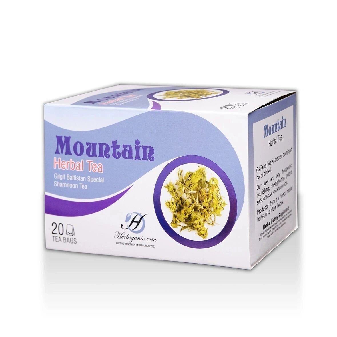 Natural Mountain Herbal Tea-Refreshing Blend for Relaxation and Wellness-Pack 3