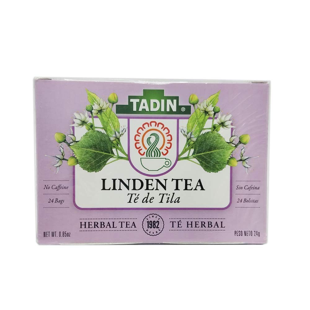 Tadin Tila Herbal Tea, Linden 24 ea ( Pack of 4 )