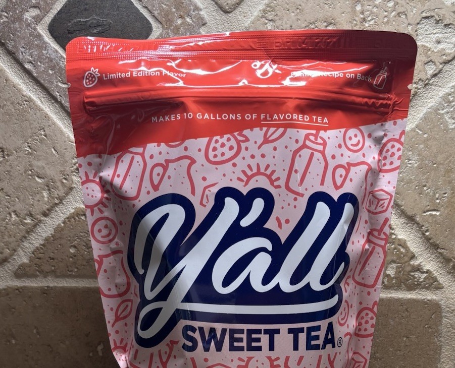 Yall Sweet Tea Limited Edition- Strawberry Splash Bash Flavored Iced Tea Bags